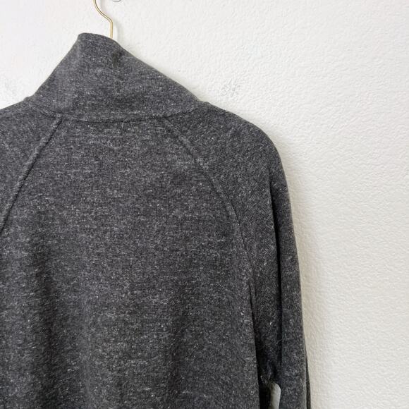 [Nike] Charcoal Heathered Gray Therma-FIT 1/2 Zip Pullover Training Top Sz Large - Picture 6 of 12